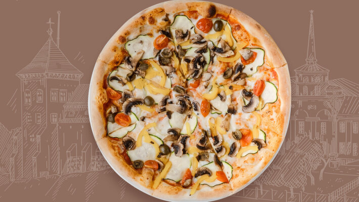 Пицца «Вегетариана»