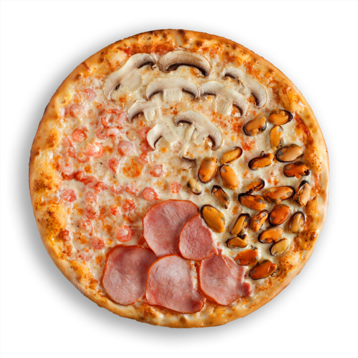 Пицца «Четыре вкуса»
