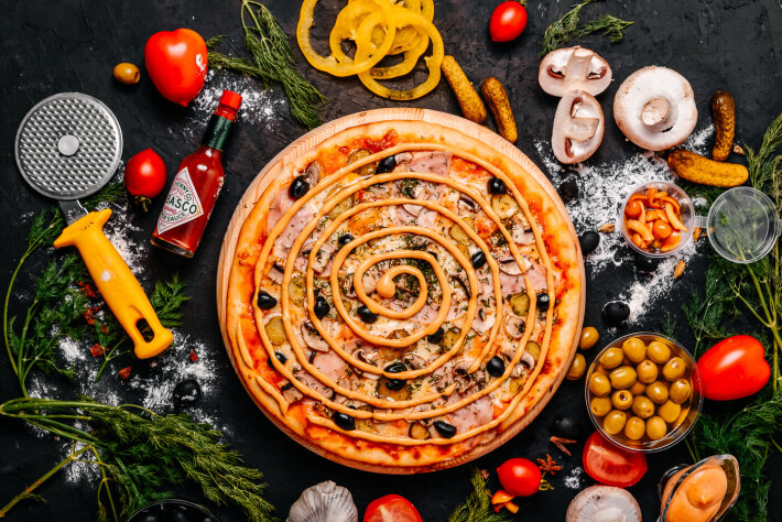 Пицца «Капричинеза»