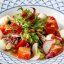 Баварский овощной салат с кальмаром
