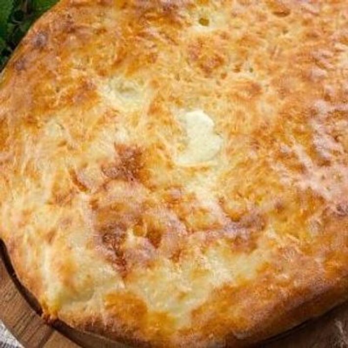 Пирог картофель с сыром