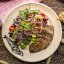 Стейк-салат с говядиной