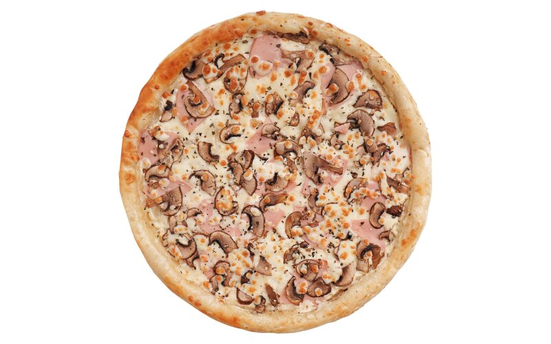 Пицца «Грибная с ветчиной»