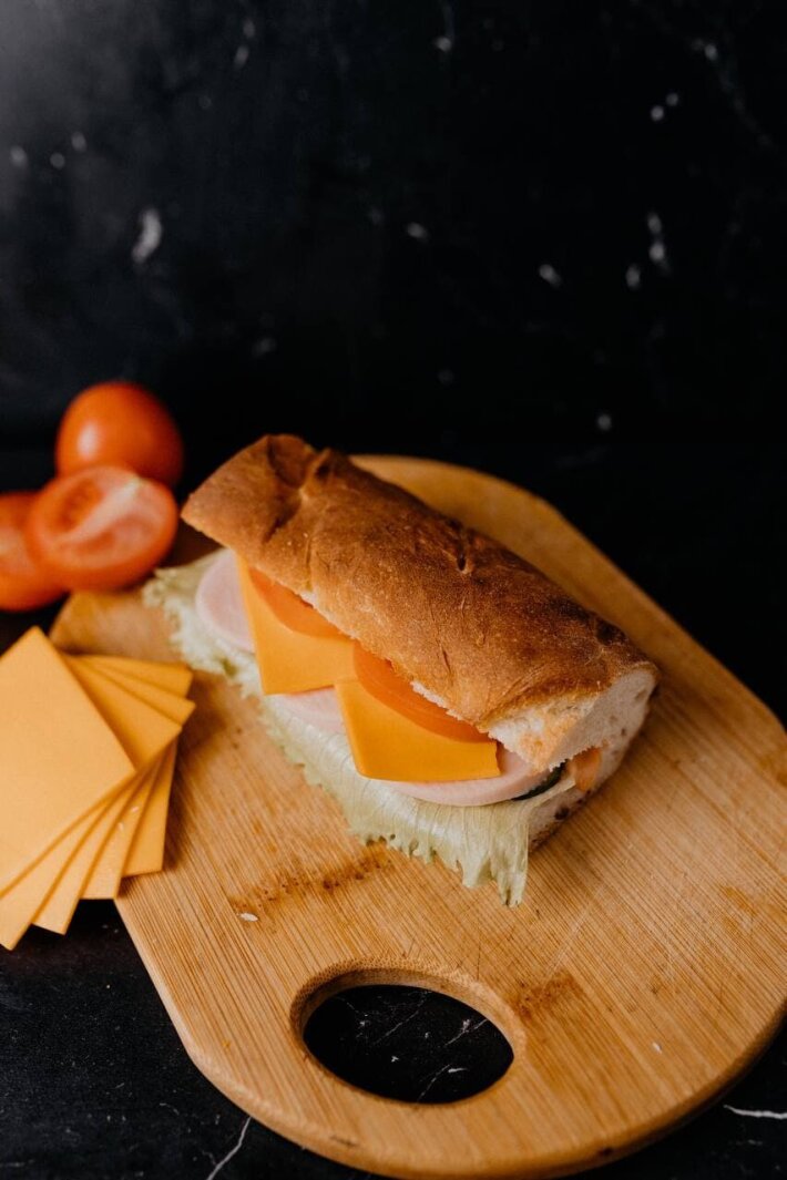 Сэндвич «Ветчина и сыр»