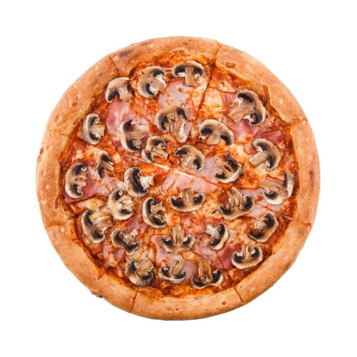 Пицца «Бекон с грибами»