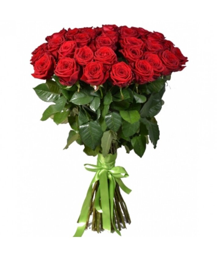 Букет 51 Красная Роза 70 см