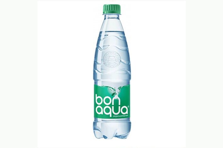 Вода BonAqua среднегазированная