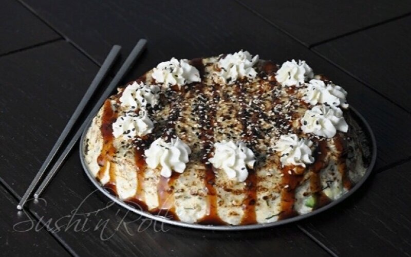 Суши-торт «Сахара»