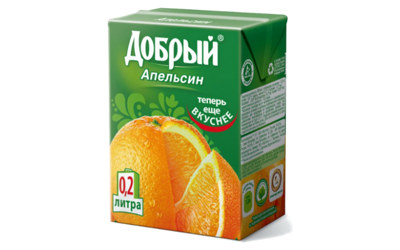 Сок  «Добрый» Апельсин