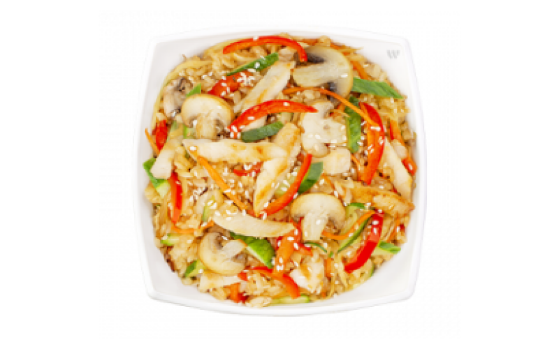 Wok с рисом классический