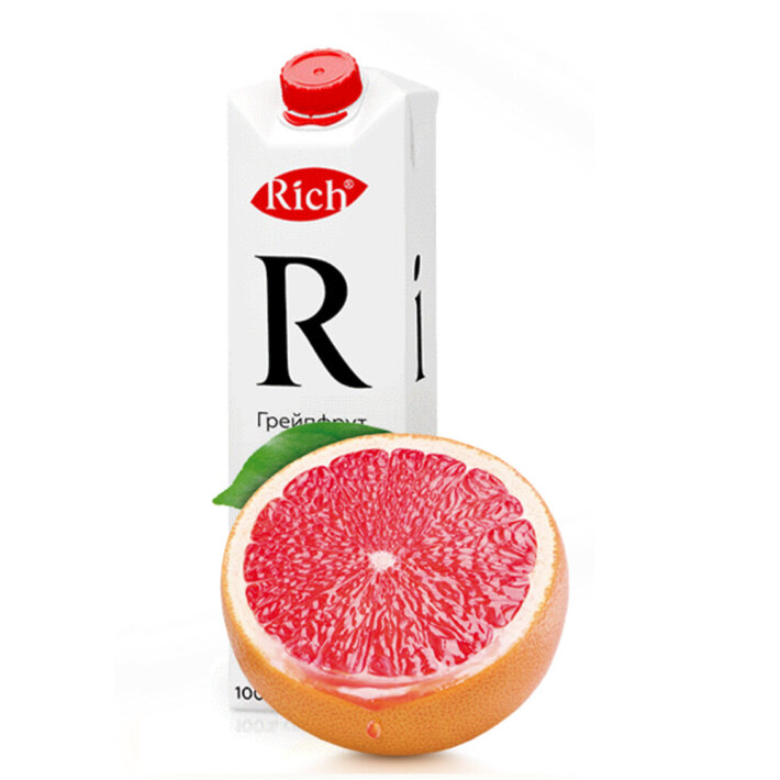 Сок Rich грейпфрут 1л