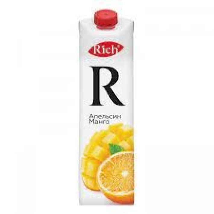 Сок Rich апельсин-манго 1л