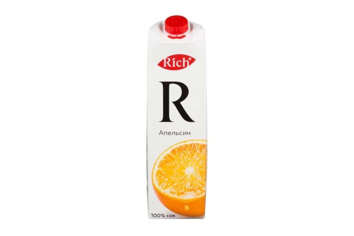 Сок Rich апельсин 1л