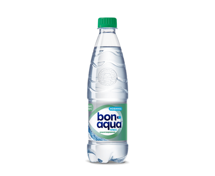 Вода питьевая Бонаква среднегазированная