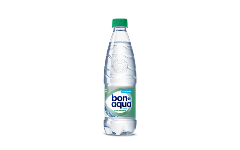 Вода минеральная BonAqua среднегазированная