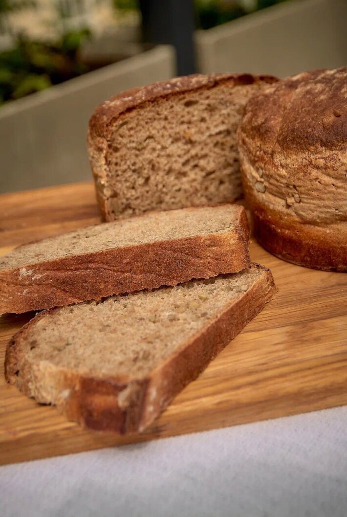 Хлеб Цельнозерновой с семенами на закваске