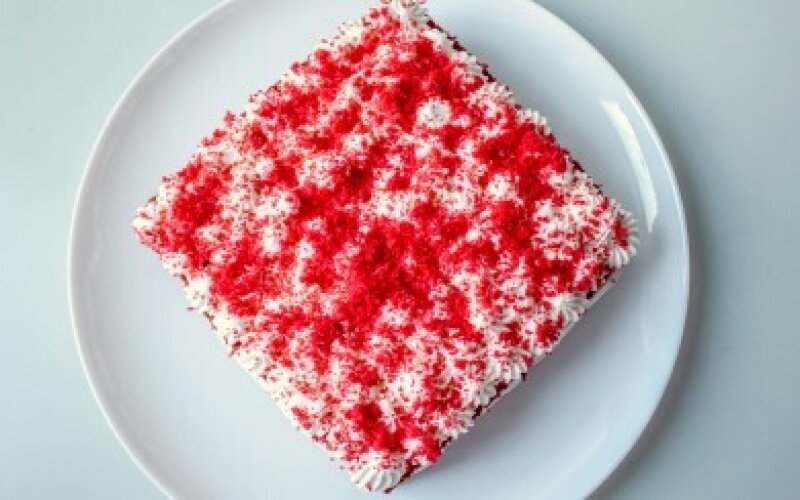 Десерт «Красный бархат»