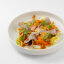 Салат с языком отварным, муссом из хрена, грейпфруктовым соусом, булгуром,и опятами
