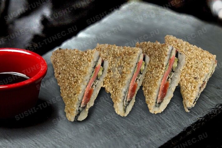 Сэндвич «Норвежский» в кунжуте