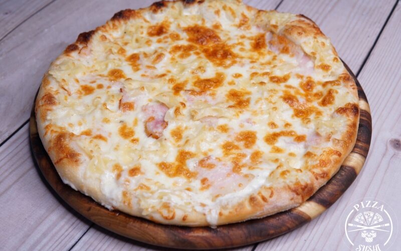 Пицца-паста «Карбонара»