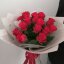 Букет 15  красных роз