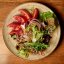 Фирменный овощной салат с бакинскими помидорами
