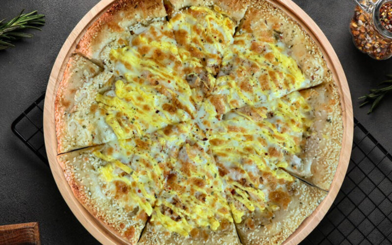 Пицца «Сырный цыплёнок»