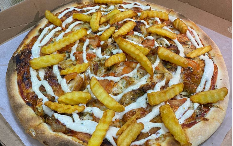 Пицца «вкус востока»