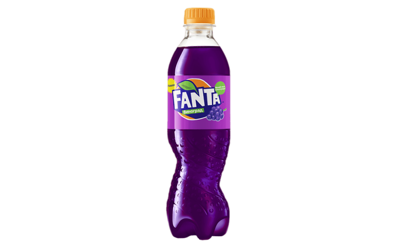 Напиток газированный «Fanta» виноград