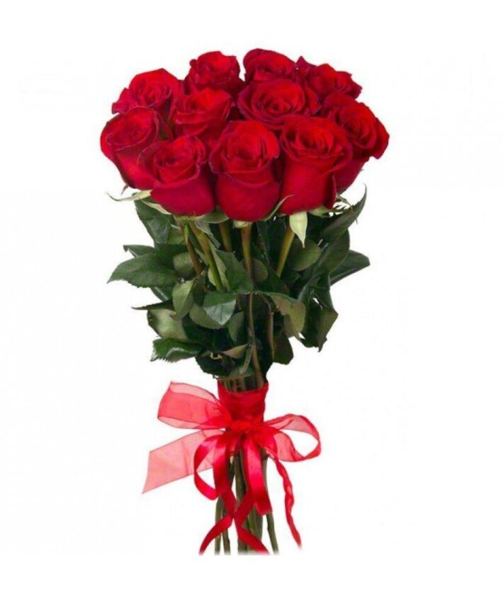 Букет «15 Красных роз» (60 см)