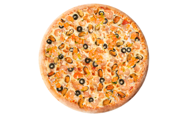 Пицца «Вкус моря»