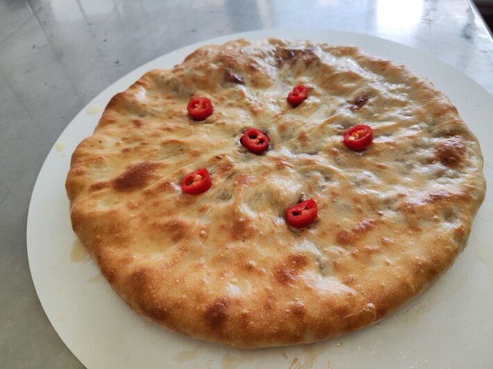 Фыдджын (осентинские пироги с мясом)