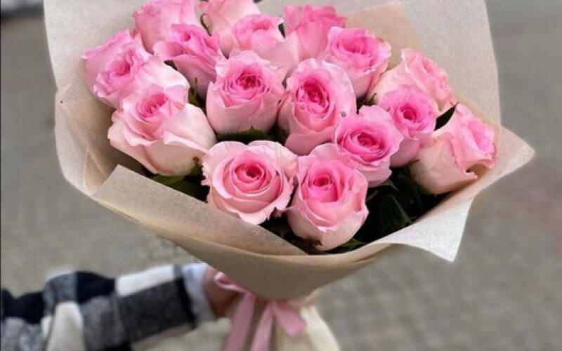 Букет Нежность из 17 роз