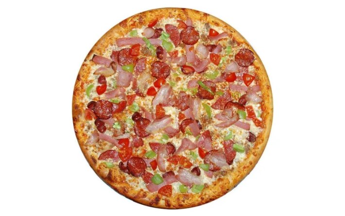 Пицца «Четыре мяса»
На выбор пицца 250 гр. и 500 гр.