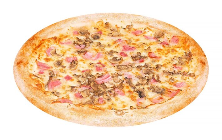Пицца «Бекон и грибы»