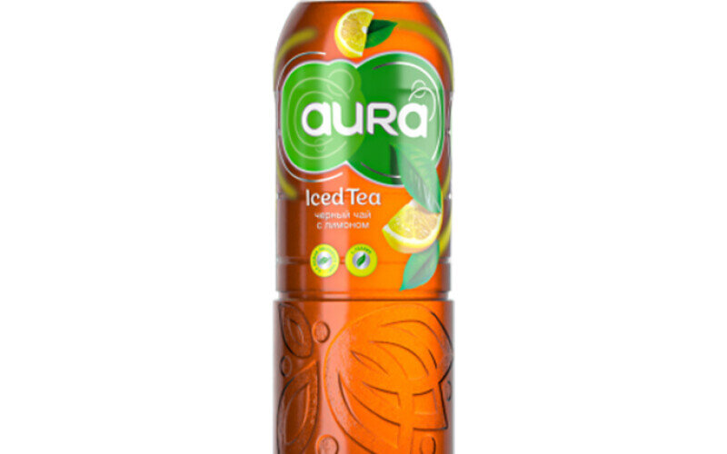 Холодный чай «AURA» с лимоном
