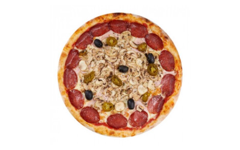 Пицца «Особенная» на пышном тесте