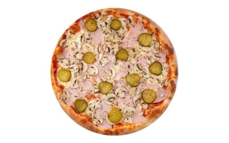 Пицца «Народная» на пышном тесте