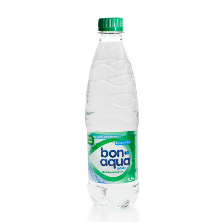 Вода питьевая «BonAqua» среднегазированная