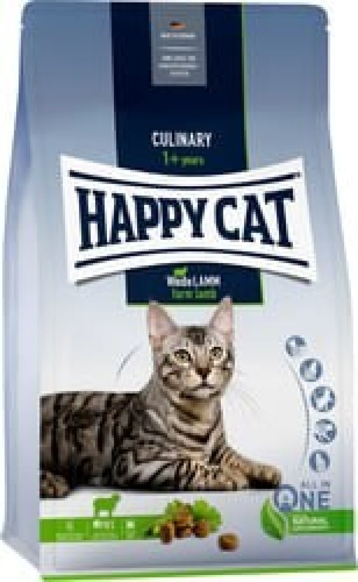 Сухой корм для кошек Happy Cat Culinary Weide-Lamm 33/15 с ягненком Германия