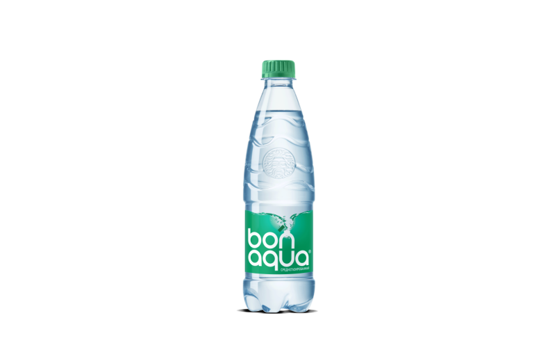 Вода BonAqua средне газированная