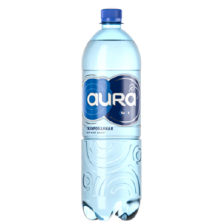 Вода среднегазированная «Aura»