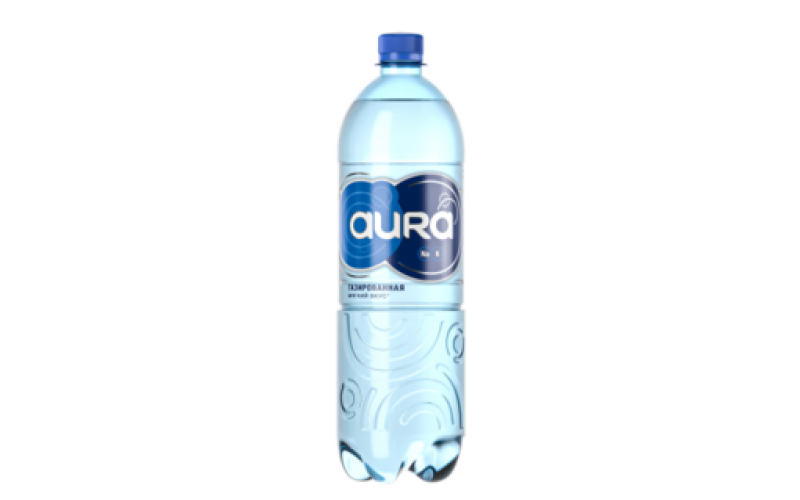 Вода среднегазированная «Aura»