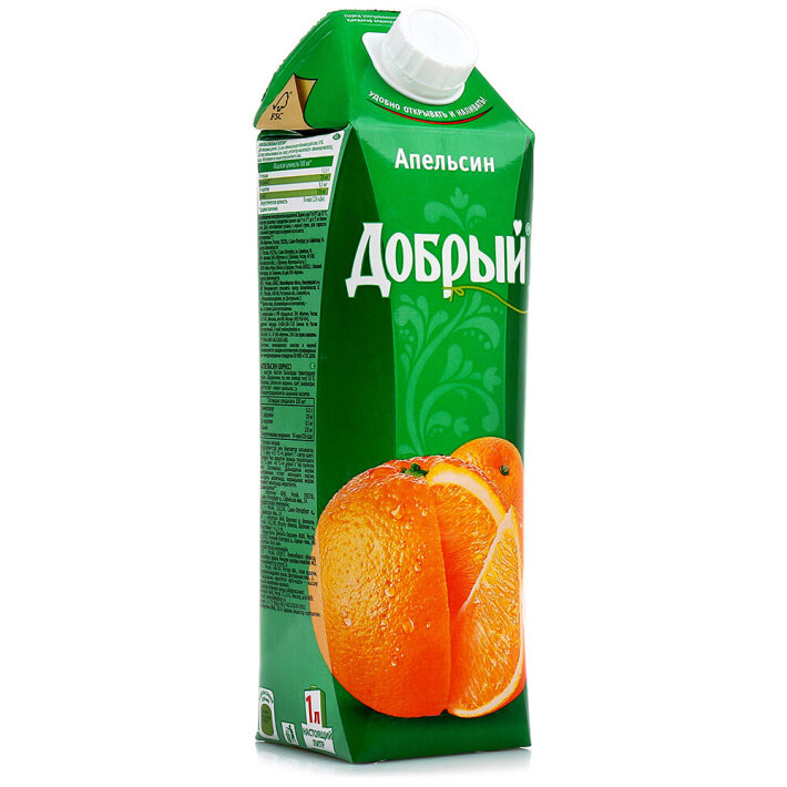 Сок апельсиновый «Добрый»