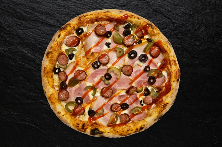 Пицца «Мясная острая»