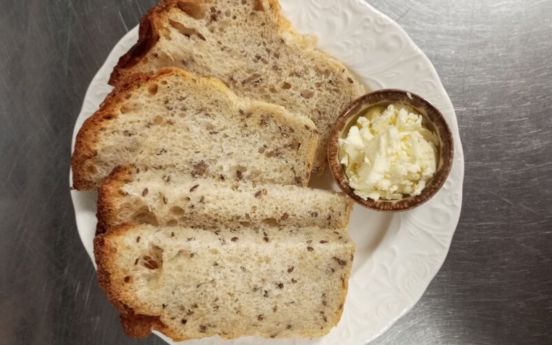 Хлеб «Фермерский с копченым маслом»