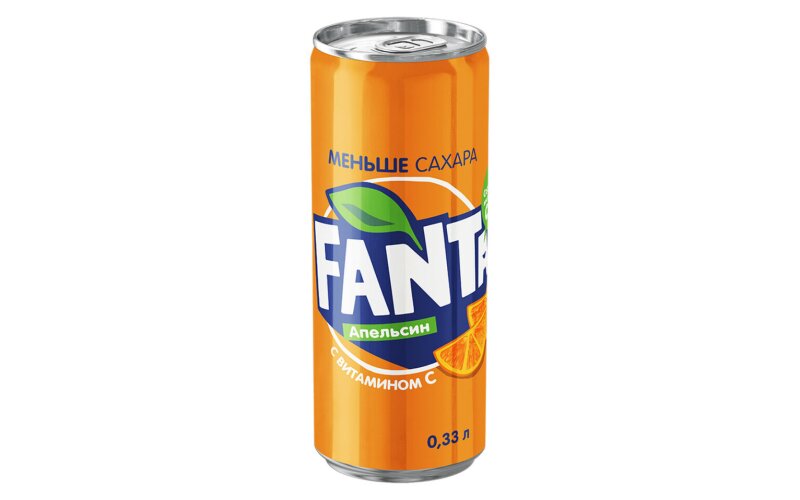 Напиток газированный «Fanta» ж/б
