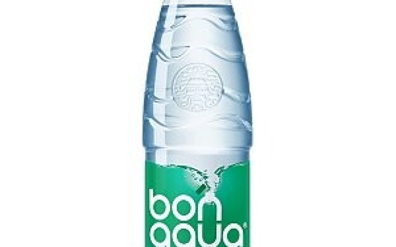 Вода «BonAqua» среднегазированная