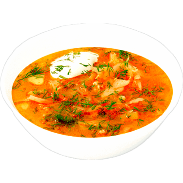 Щи Боярские со сметаной